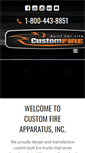 Mobile Screenshot of customfire.com
